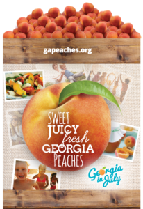 GA Peaches Bin Wrap